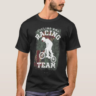 BMX Bike Fiji Flag Biking Cycling Racing BMX 303 T-Shirt