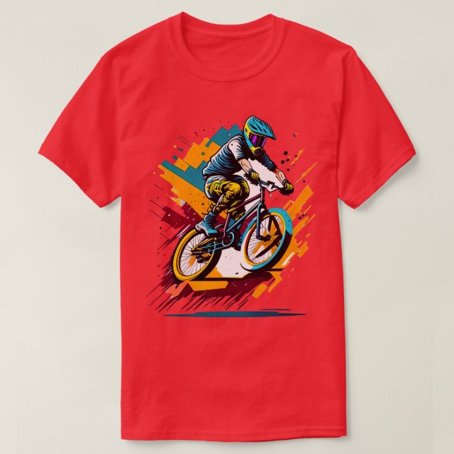 BMX BIKE LOVER 1 T-Shirt (Design Front)