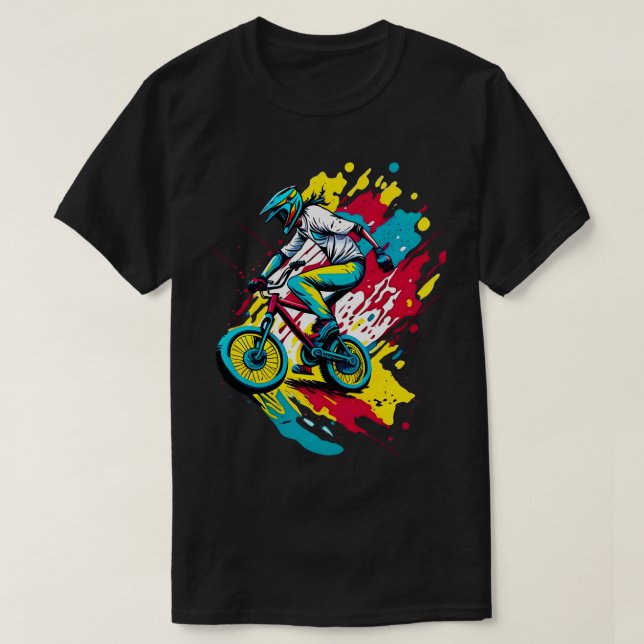 BMX BIKE LOVER 3 T-Shirt (Design Front)