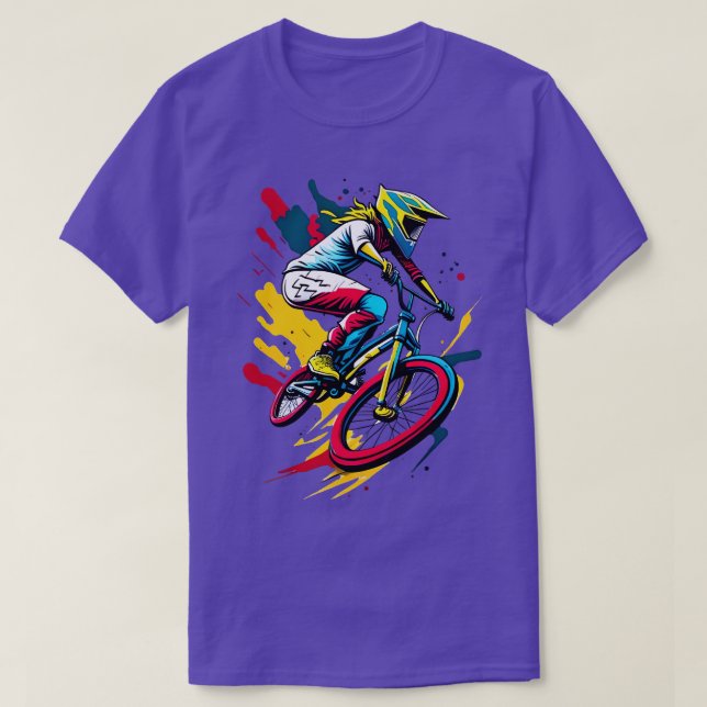 BMX BIKE LOVER 6 T-Shirt (Design Front)