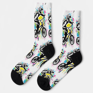 Bmx Bike Racing - Bmx Biking Socks - Bmx Freestyle