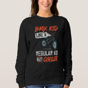 Bmx Bike Racing Mini Freestyle Rider Sweatshirt