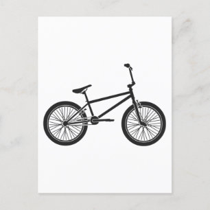 BMX Bike Rider, Bicycle Racing Stunt Cyclist Lover Postcard