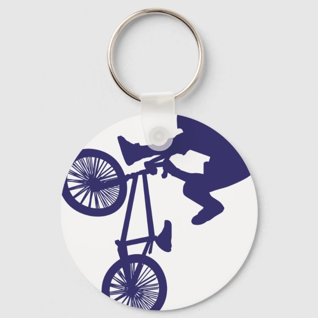BMX BIKE RIDER KEY RING (Front)