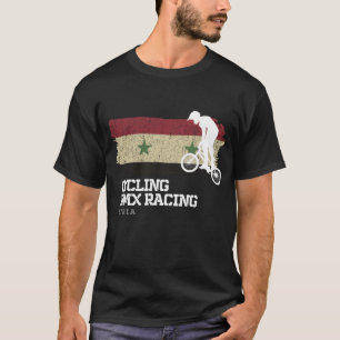 BMX Bike Syria Flag Biking Cycling Racing BMX T-Shirt