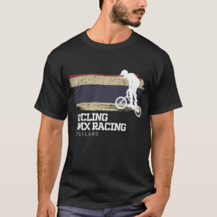 BMX Bike Thailand Flag Biking Cycling Racing BMX T-Shirt