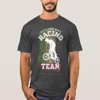 BMX Bike United Arab Emirates Flag Biking Cycling  T-Shirt