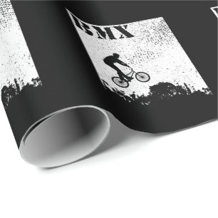BMX Bike Wrapping Paper