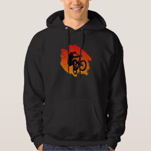 Bmx Biker Bicycle Skatepark Biker Wheel Cyclists Hoodie