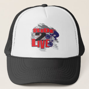 BMX Biker Ride to Live Trucker Hat