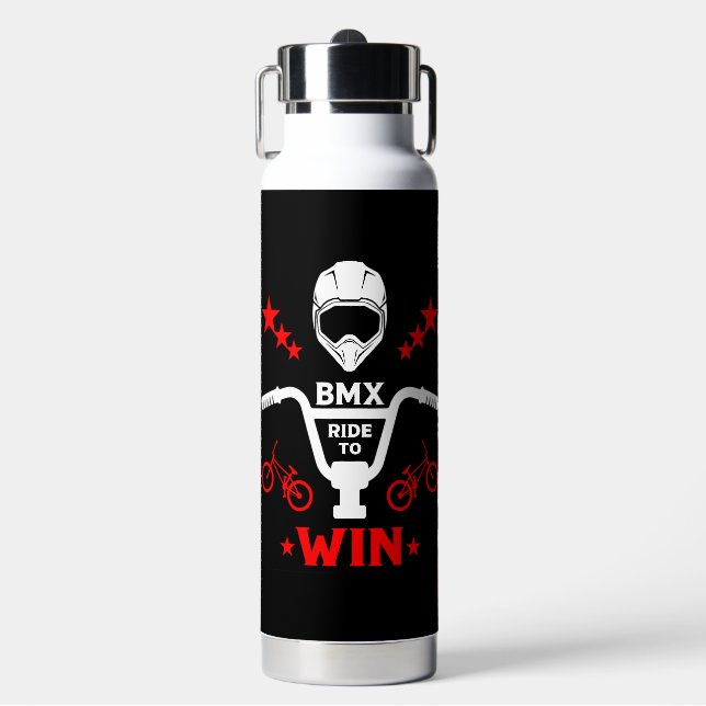 Bmx Bikers Freestyle Water Bottle (Front)