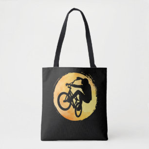 BMX Biking Racing Boys Freestyle Cycling Tote Bag