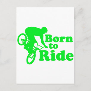 BMX Born To Ride Postcard