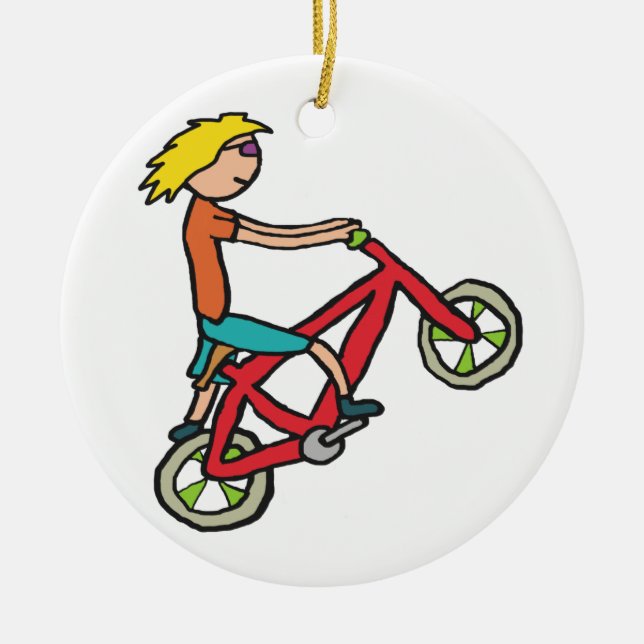 BMX CERAMIC ORNAMENT (Front)