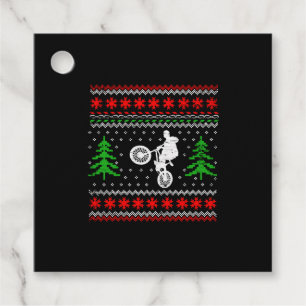 BMX Christmas Favour Tags