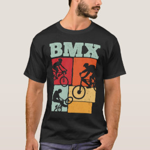 BMX color bike fans bike MTB biker retro BMX 3 T-Shirt