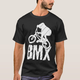BMX color bike fans bike  MTB biker retro BMX  4 T-Shirt