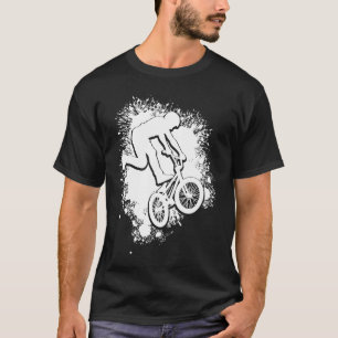BMX colour bicycle fans bike biker BMX bicyclist T-Shirt