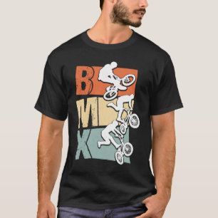 BMX colour bicycle fans bike biker BMX bicyclist v T-Shirt