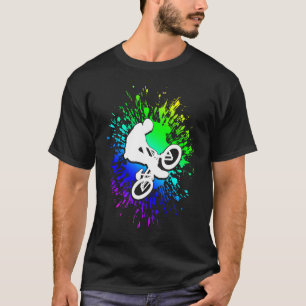 BMX colour bike fans bike MTB biker BMX 2 T-Shirt