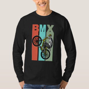 Bmx Dad Bmx Cyclist Vintage Bike Fans Boys Youth B T-Shirt