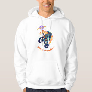 bmx everywhere hoodie