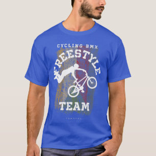 BMX Freestyle Bike Comoros Flag Biking Cycling BMX T-Shirt