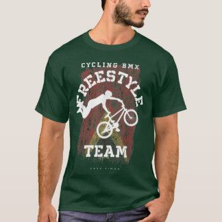 BMX Freestyle Bike East Timor Flag Biking Cycling T-Shirt