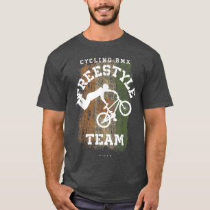 BMX Freestyle Bike Niger Flag Biking Cycling BMX T-Shirt
