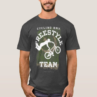 BMX Freestyle Bike Pakistan Flag Biking Cycling BM T-Shirt