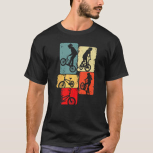 Bmx Girl Bike Bicycle Stunt Racing Girls Kids   T-Shirt