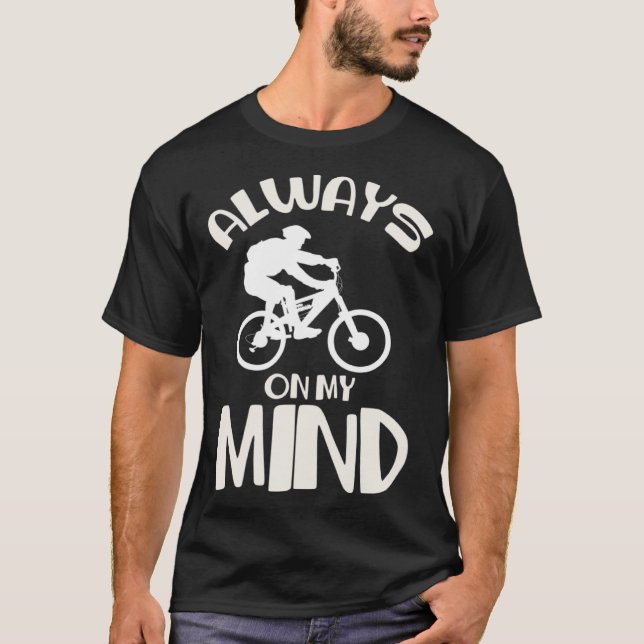 BMX Mind Street Bicycle Motocross Stunts BMX Bike T-Shirt (Front)