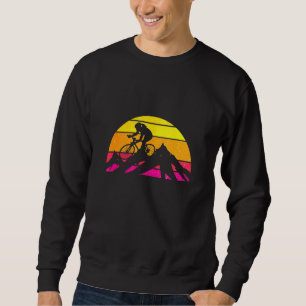 Bmx Mtb Stunts Bike Bicycle Hike Motocross 3 Sweatshirt