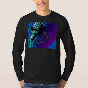 BMX on Fractal Movie Marquee T-Shirt