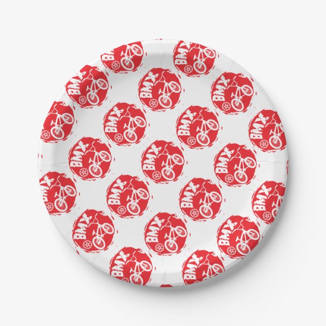 BMX PAPER PLATE (Front)