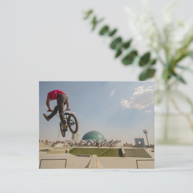 Bmx  postcard (Standing Front)