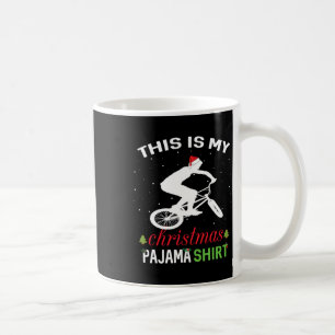 Bmx Rider Xmas Gift Tee Family Matching Pajama Coffee Mug