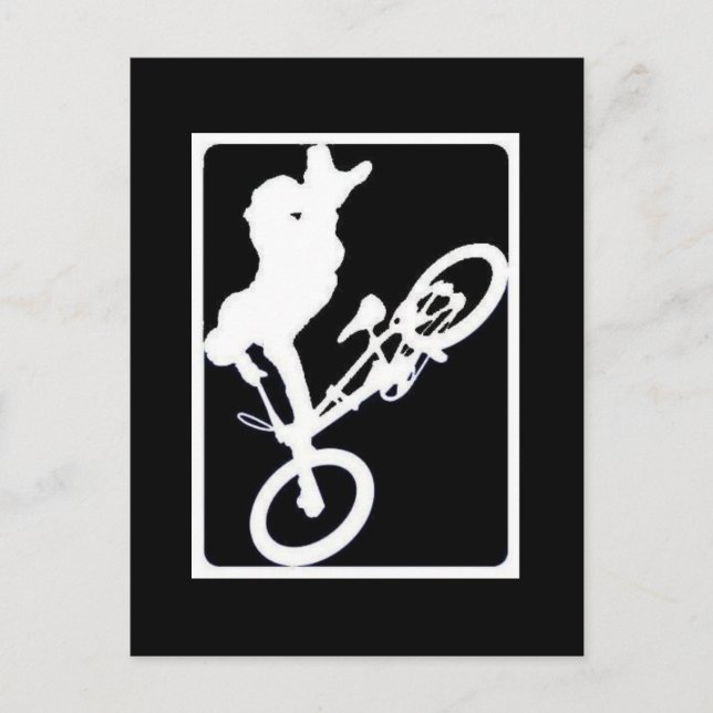 BMX SPORTS POSTCARD (Front)
