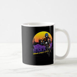 Bmx Street Style Urn Cyclist Biker Extreme Sports Coffee Mug