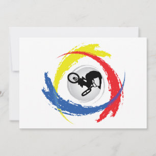 BMX Tricolor Emblem