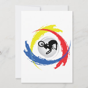 BMX Tricolor Emblem