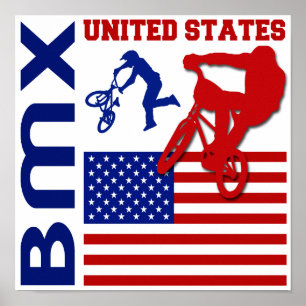 BMX United States Poster