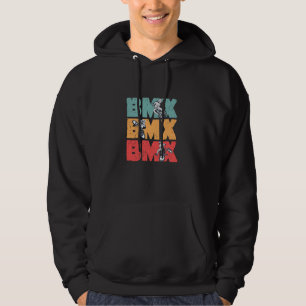 BMX Vintage Bicycle Motocross Biker Racing Freesty Hoodie