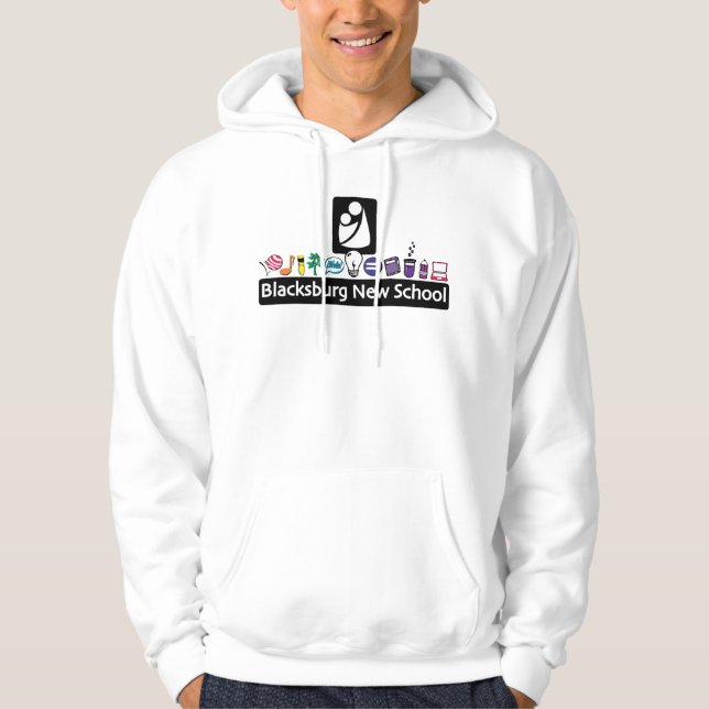 BNS Adult Colour Logo Hoodie  (Front)