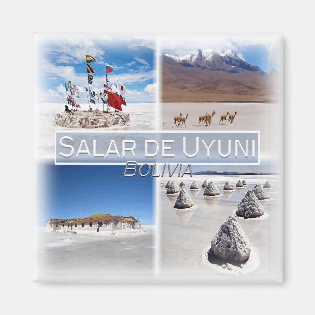 BO0023 America, South America, Bolivia, Fridge  Magnet (Front)