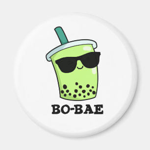 Bo-bae Funny Boba Tea Pun  Magnet