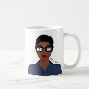 BO$$ Celebration Add Name African American Coffee Mug