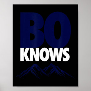 Bo Knows Denver Tee - Bo Knows Merch  Poster
