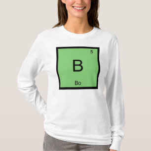 Bo Name Chemistry Element Periodic Table T-Shirt