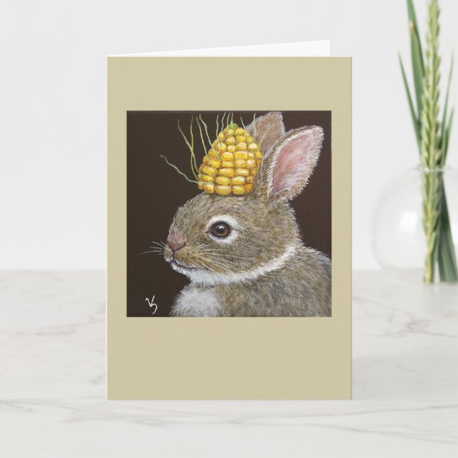 Bo the baby bunny card (Front)